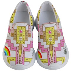 Music And Other Stuff Kids Lightweight Slip Ons