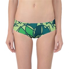 Abstract Pattern Geometric Backgrounds   Classic Bikini Bottoms by Eskimos