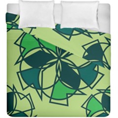 Abstract Pattern Geometric Backgrounds   Duvet Cover Double Side (king Size) by Eskimos