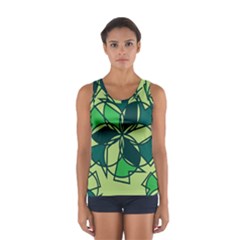 Abstract Pattern Geometric Backgrounds   Sport Tank Top  by Eskimos