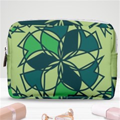 Abstract Pattern Geometric Backgrounds   Make Up Pouch (medium) by Eskimos