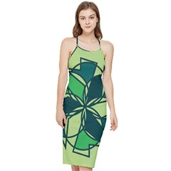 Abstract Pattern Geometric Backgrounds   Bodycon Cross Back Summer Dress by Eskimos