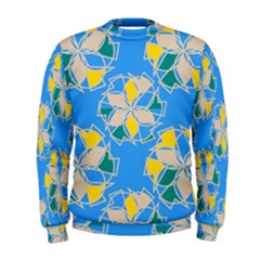 Abstract Pattern Geometric Backgrounds   Men s Sweatshirt by Eskimos