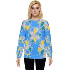 Abstract Pattern Geometric Backgrounds   Hidden Pocket Sweatshirt