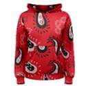 Floral pattern paisley style Paisley print.  Women s Pullover Hoodie View1