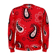 Floral Pattern Paisley Style Paisley Print   Men s Sweatshirt by Eskimos