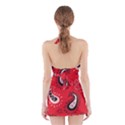 Floral pattern paisley style Paisley print.  Halter Dress Swimsuit  View2