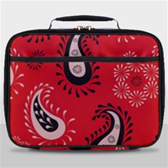 Floral Pattern Paisley Style Paisley Print   Full Print Lunch Bag by Eskimos