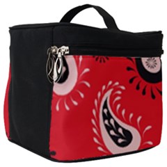 Floral Pattern Paisley Style Paisley Print   Make Up Travel Bag (big) by Eskimos