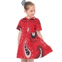 Floral pattern paisley style Paisley print.  Kids  Sailor Dress View1