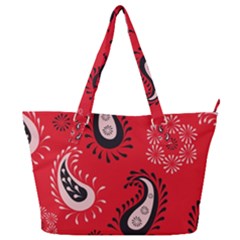 Floral Pattern Paisley Style Paisley Print   Full Print Shoulder Bag by Eskimos