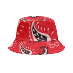 Floral Pattern Paisley Style Paisley Print   Inside Out Bucket Hat by Eskimos