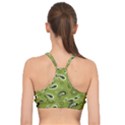 Floral pattern paisley style Paisley print.  Basic Training Sports Bra View2