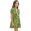 Floral pattern paisley style Paisley print.  Kids  Sweet Collar Dress View2