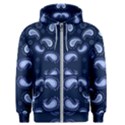 Floral pattern paisley style Paisley print.  Men s Zipper Hoodie View1