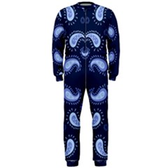 Floral Pattern Paisley Style Paisley Print   Onepiece Jumpsuit (men) by Eskimos