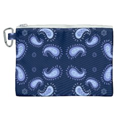 Floral Pattern Paisley Style Paisley Print   Canvas Cosmetic Bag (xl) by Eskimos