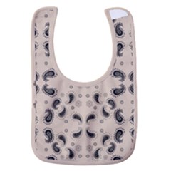 Floral Pattern Paisley Style Paisley Print   Baby Bib by Eskimos