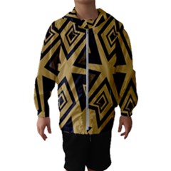 Abstract Pattern Geometric Backgrounds   Kids  Hooded Windbreaker by Eskimos