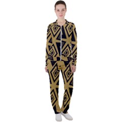 Abstract Pattern Geometric Backgrounds   Casual Jacket And Pants Set by Eskimos