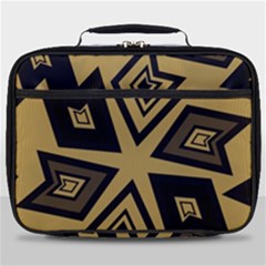 Abstract Pattern Geometric Backgrounds   Full Print Lunch Bag by Eskimos