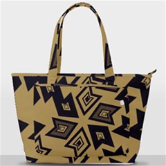 Abstract Pattern Geometric Backgrounds   Back Pocket Shoulder Bag  by Eskimos