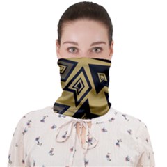 Abstract Pattern Geometric Backgrounds   Face Covering Bandana (adult) by Eskimos