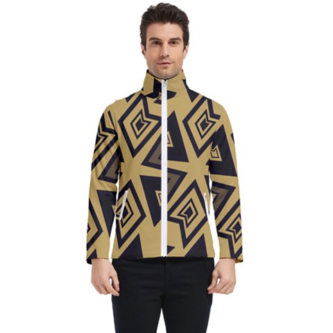 Abstract Pattern Geometric Backgrounds   Men s Bomber Jacket by Eskimos