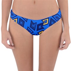 Abstract Pattern Geometric Backgrounds   Reversible Hipster Bikini Bottoms by Eskimos