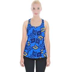 Abstract Pattern Geometric Backgrounds   Piece Up Tank Top by Eskimos