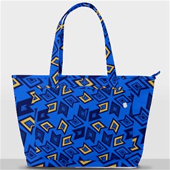 Abstract Pattern Geometric Backgrounds   Back Pocket Shoulder Bag  by Eskimos