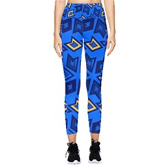 Abstract Pattern Geometric Backgrounds   Pocket Leggings  by Eskimos