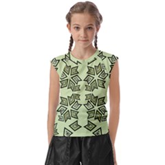 Abstract Pattern Geometric Backgrounds   Kids  Raglan Cap Sleeve Tee by Eskimos