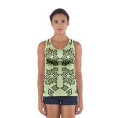 Abstract Pattern Geometric Backgrounds   Sport Tank Top  by Eskimos