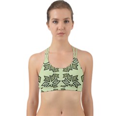 Abstract Pattern Geometric Backgrounds   Back Web Sports Bra by Eskimos