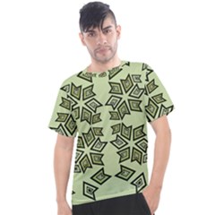 Abstract Pattern Geometric Backgrounds   Men s Sport Top by Eskimos