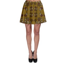 Abstract Pattern Geometric Backgrounds   Skater Skirt by Eskimos