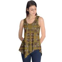 Abstract Pattern Geometric Backgrounds   Sleeveless Tunic by Eskimos