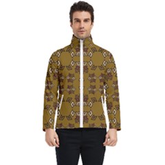 Abstract Pattern Geometric Backgrounds   Men s Bomber Jacket