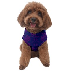 Floral Folk Damask Pattern Fantasy Flowers  Dog Sweater by Eskimos