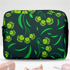 Folk Flowers Print Floral Pattern Ethnic Art Make Up Pouch (large) by Eskimos