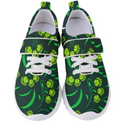 Folk Flowers Print Floral Pattern Ethnic Art Women s Velcro Strap Shoes by Eskimos