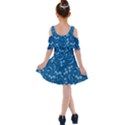 Folk flowers print Floral pattern Ethnic art Kids  Shoulder Cutout Chiffon Dress View2