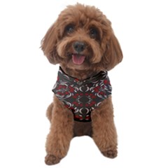 Floral Folk Damask Pattern Fantasy Flowers Floral Geometric Fantasy Dog Sweater by Eskimos