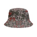 Floral folk damask pattern Fantasy flowers Floral geometric fantasy Inside Out Bucket Hat View2