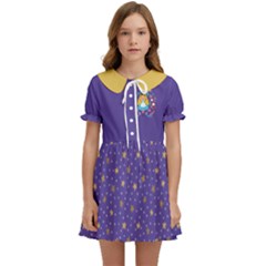 Alice In Wonderland Kids  Sweet Collar Dress