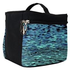 Blue Waves Flow Series 3 Make Up Travel Bag (small) by DimitriosArt