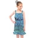 Blue Waves Flow Series 3 Kids  Overall Dress View1