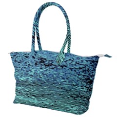 Blue Waves Flow Series 3 Canvas Shoulder Bag by DimitriosArt