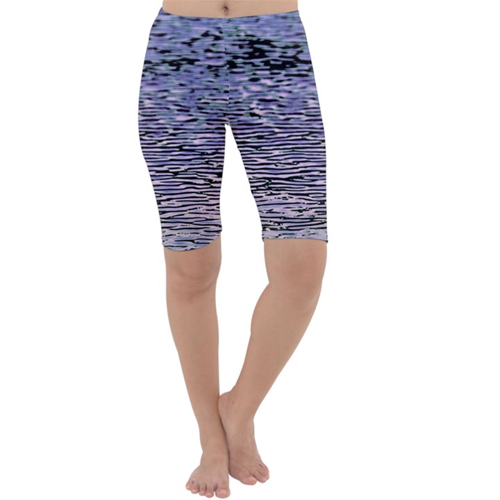 Silver Waves Flow Series 2 Cropped Leggings 